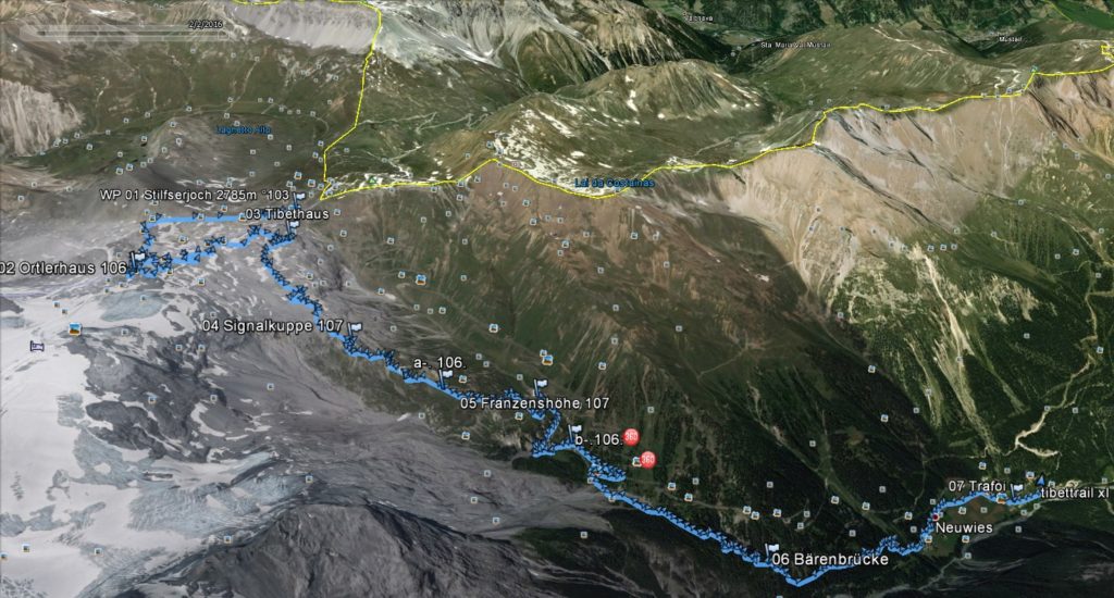 viaggi sport stelvio enduro mtb mappa tibet trail