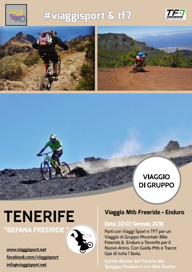 Viaggi Sport Tenerife Mtb Befana Freeride Mountain Bike Enduro