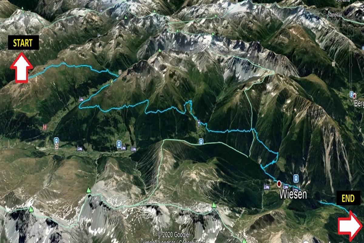 ALPS EPIC TRAIL DAVOS IMBA