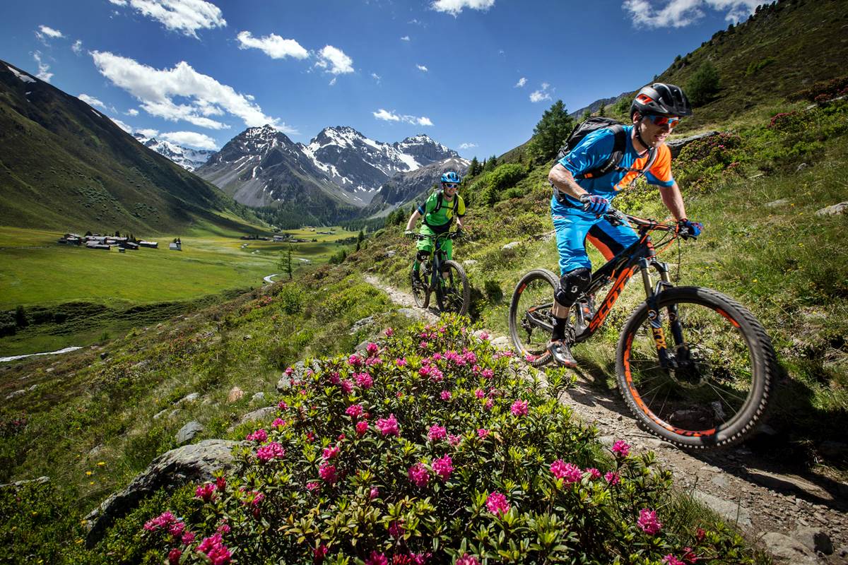 Mountain Bike Ebike Enduro Davos Alps Epic Trail Photo Destination Davos Klosters ScottSportsSA