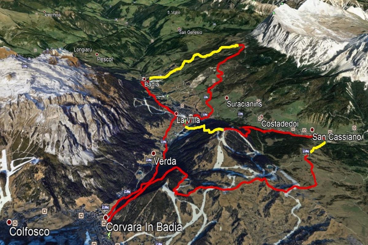 Piz Enduro pedalato Map