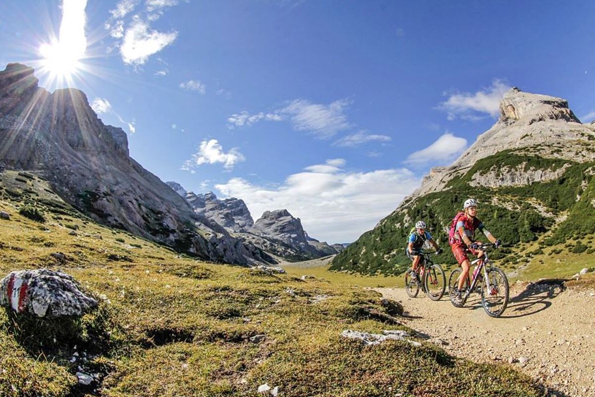 mountain bike enduro dolomiti