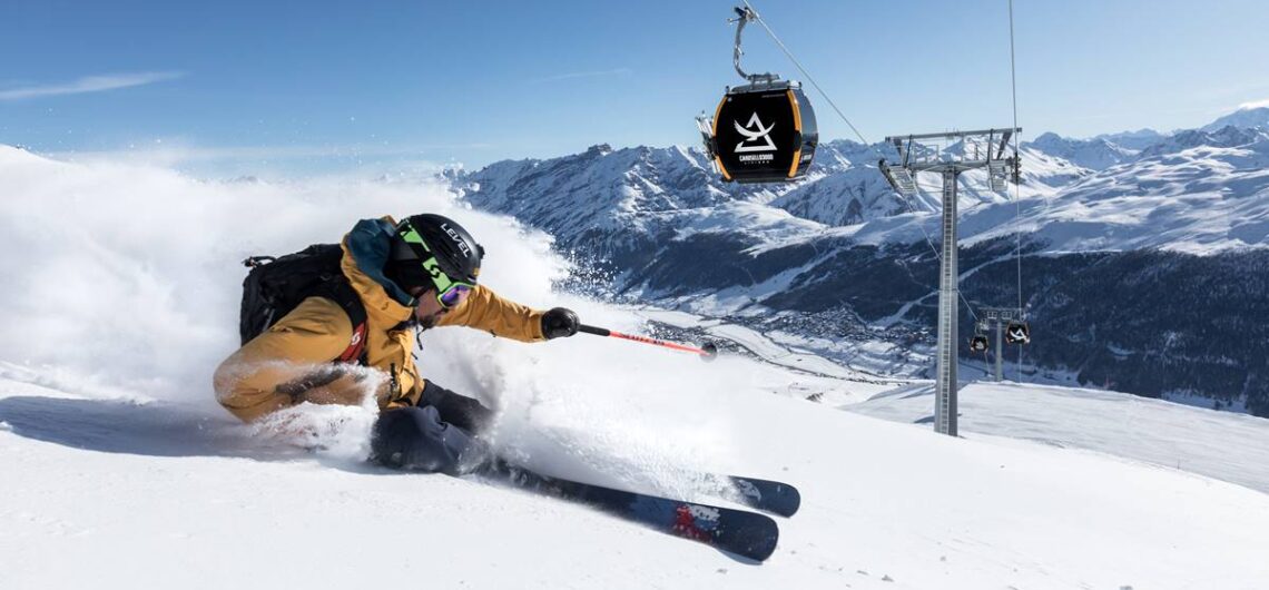 sci snowboard freeride livigno copyright foto samuel confortola livigno carosello 3000