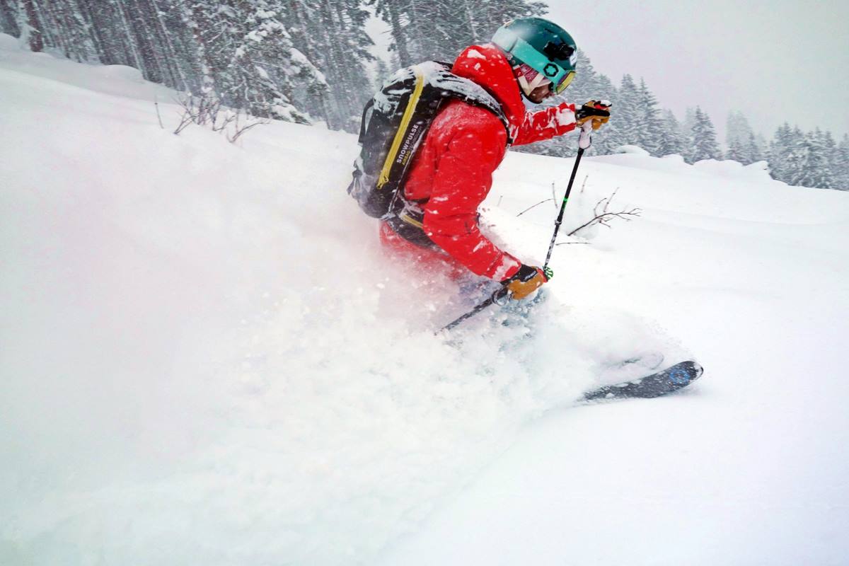 sci snowboard powder austria freeride