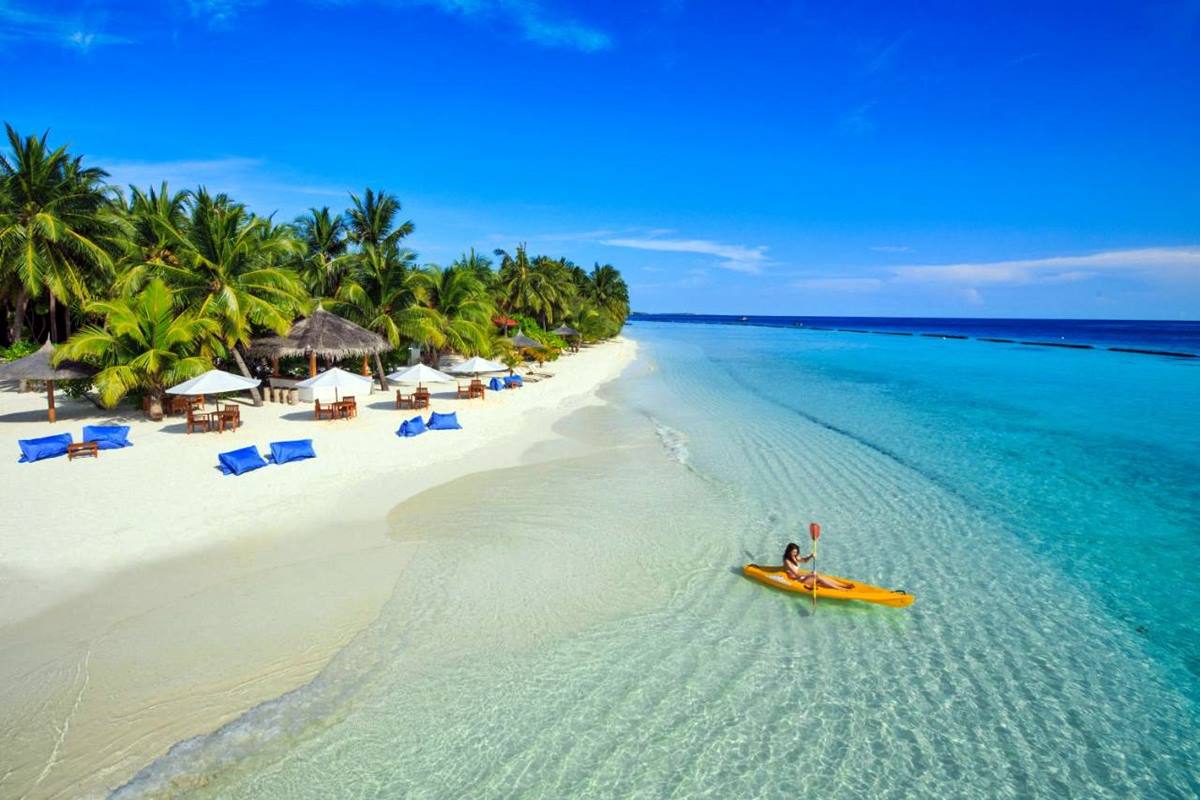 Maldive Vacanza Mare Viaggio Sport Viaggi Resort Spiaggia