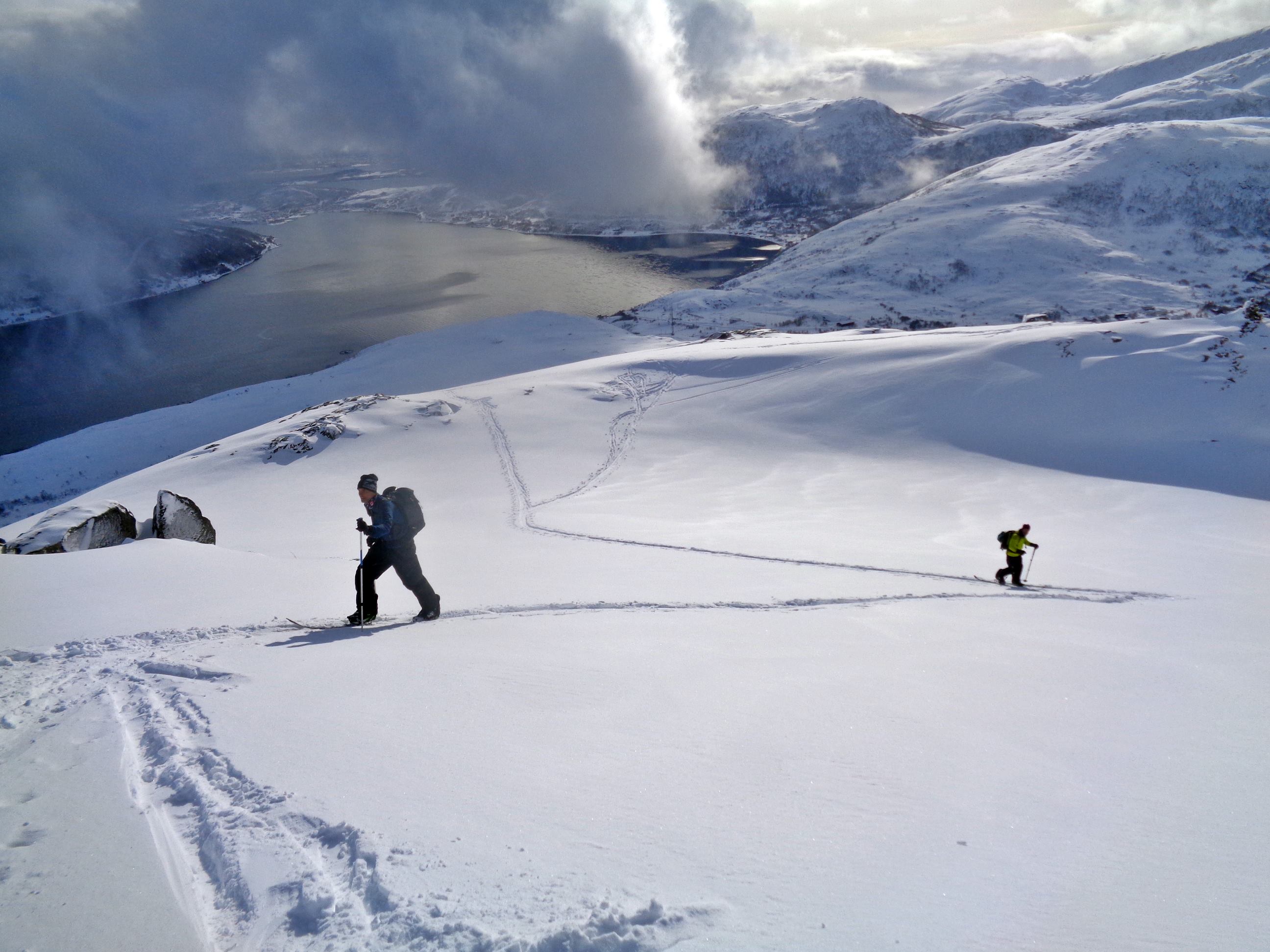 Scialpinismo a Tromso 