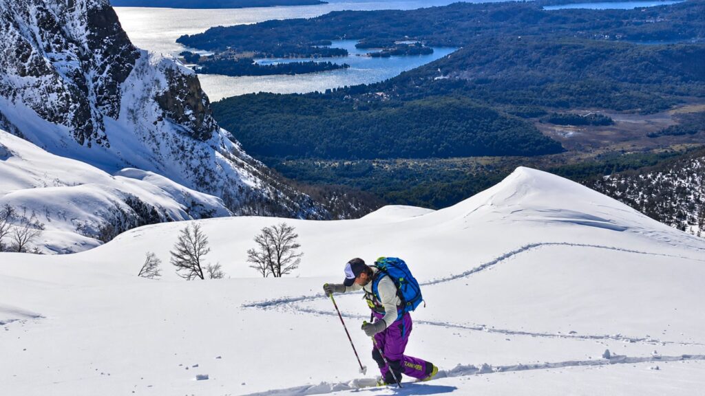 Sci Snowboard Freeride Backcountry Ande Patagonia Bariloche Sud America