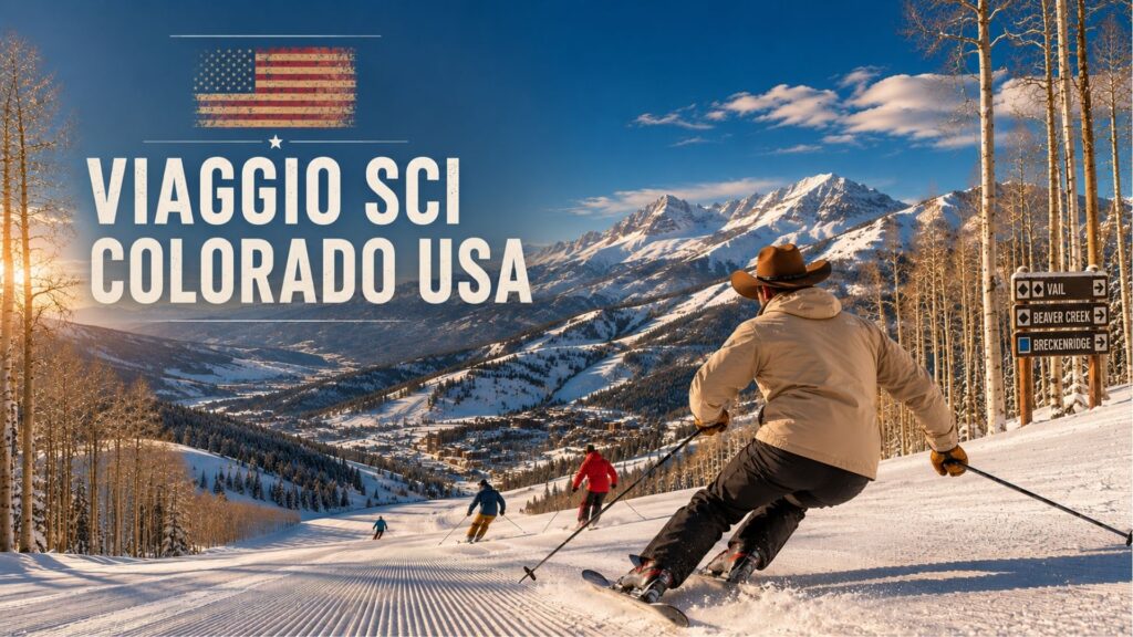 Viaggio Sci Usa Colorado Aspen Sciare Western Avventura Snowboard