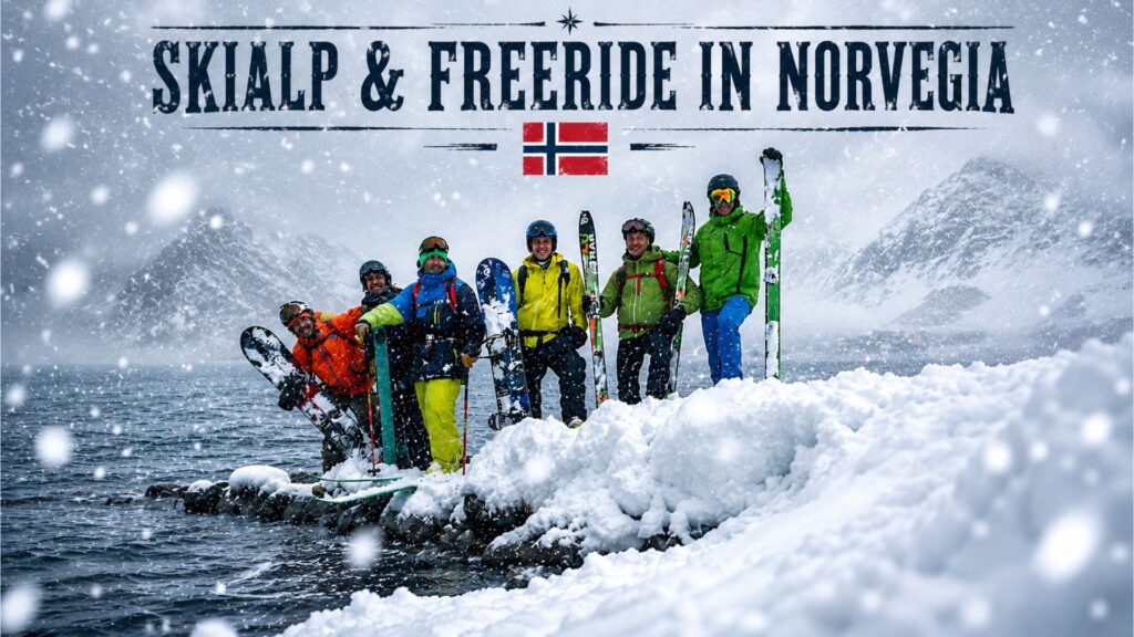 sci in norvegia scialpinismo skialp freeride viaggio gruppo tour leader italiano