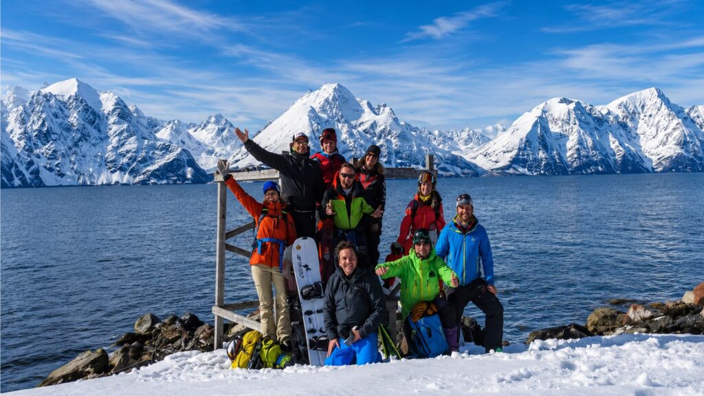 viaggio sci gruppo norvegia scialpinismo skialp splitboard