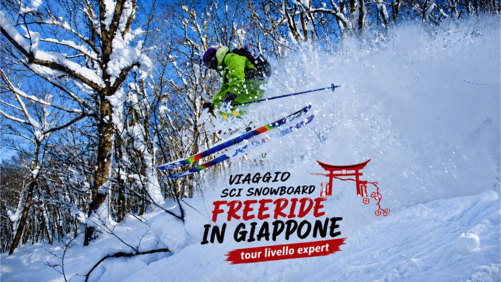 viaggio sci giappone snowboard freeride powder gruppo expert