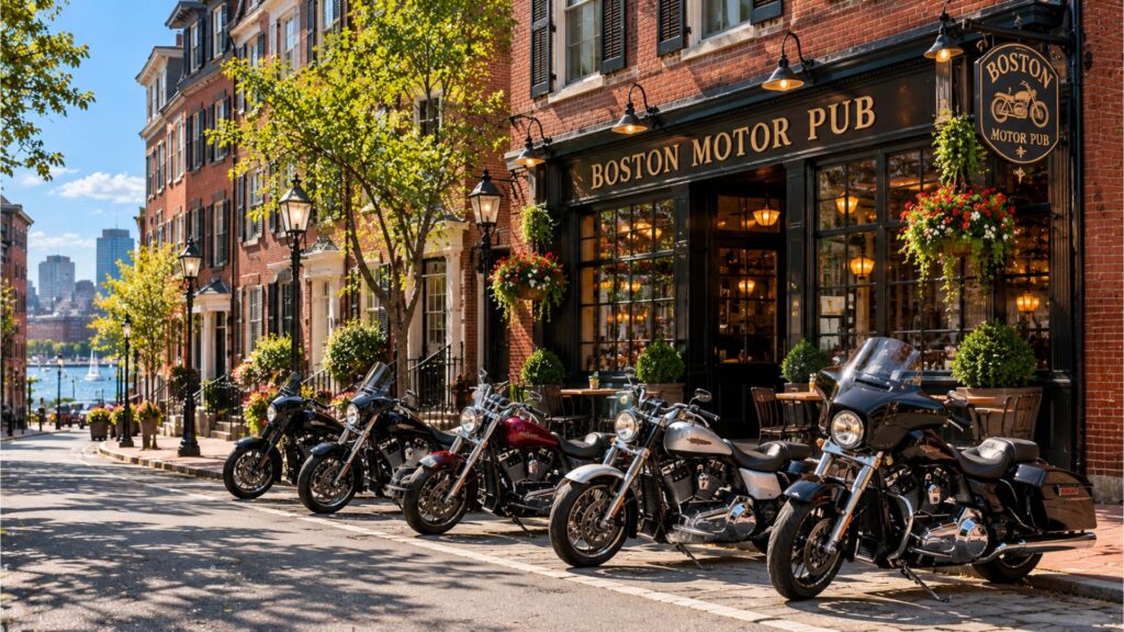 boston viaggio in moto
