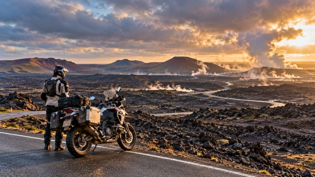 moto islanda viaggio avventura gruppo