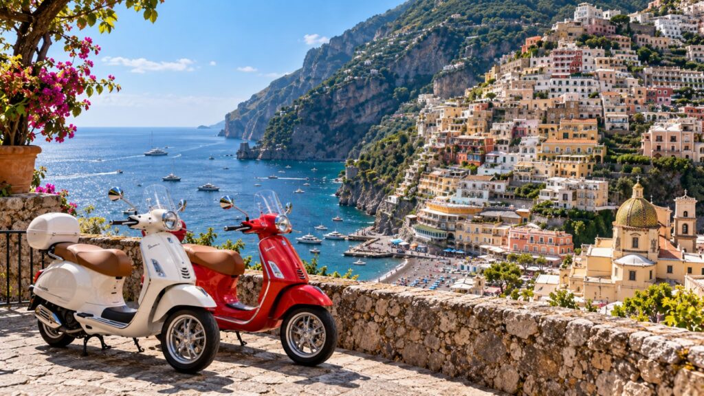 vacanza vespa italia