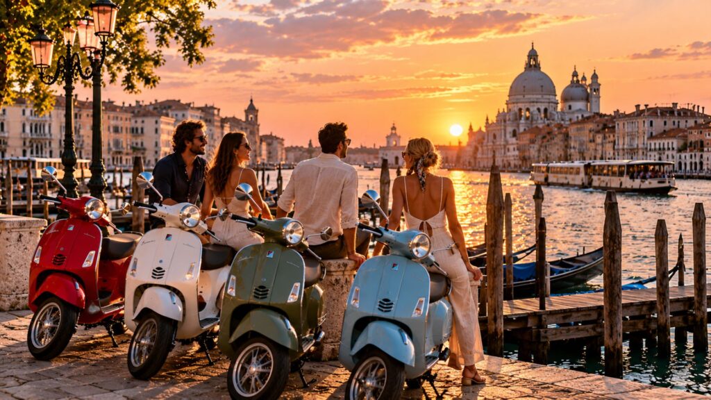 vacanza vespa italia tour