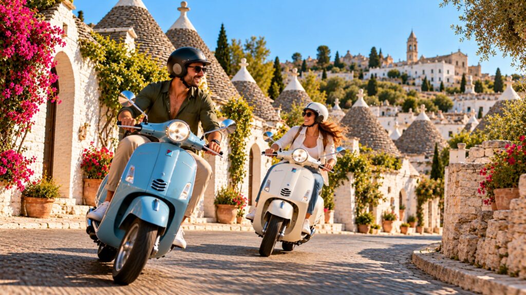 vespa tour italy
