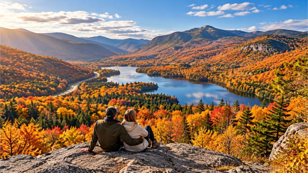viaggio in moto foliage new england