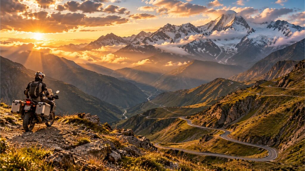 viaggio moto caucaso georgia gruppo